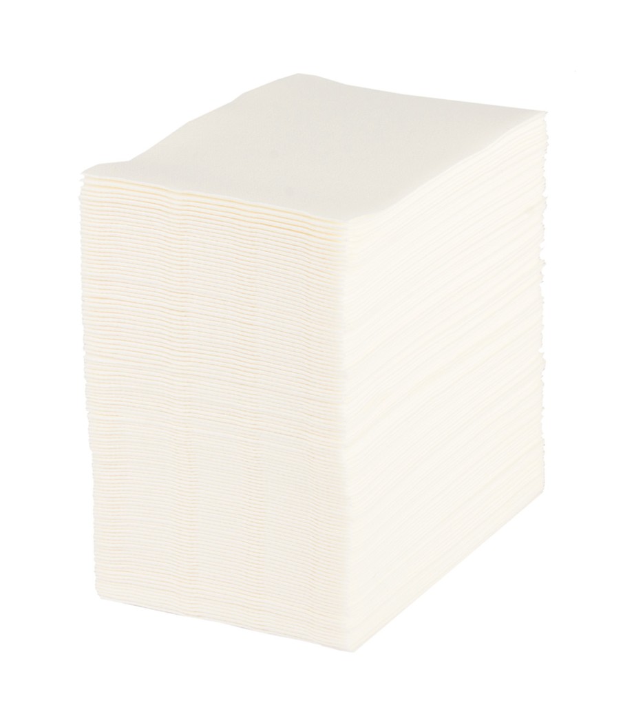 Linclass Handtuch  Basic weiss 24 x 40 cm 1/4 Falz