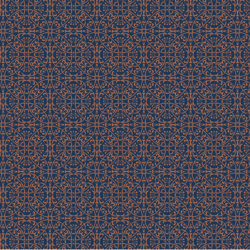 Linclass Tischdecke Claudio blau-braun 80 x 80 cm 1/8-Falz Linclass Tischdecke Claudio blau-braun 80 x 80 cm 1/8-Falz