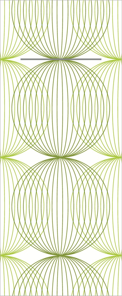 Linclass-Prof. Pocket-Nap. Ludo lime-oli 40 x 33 cm 1/8 Falz
