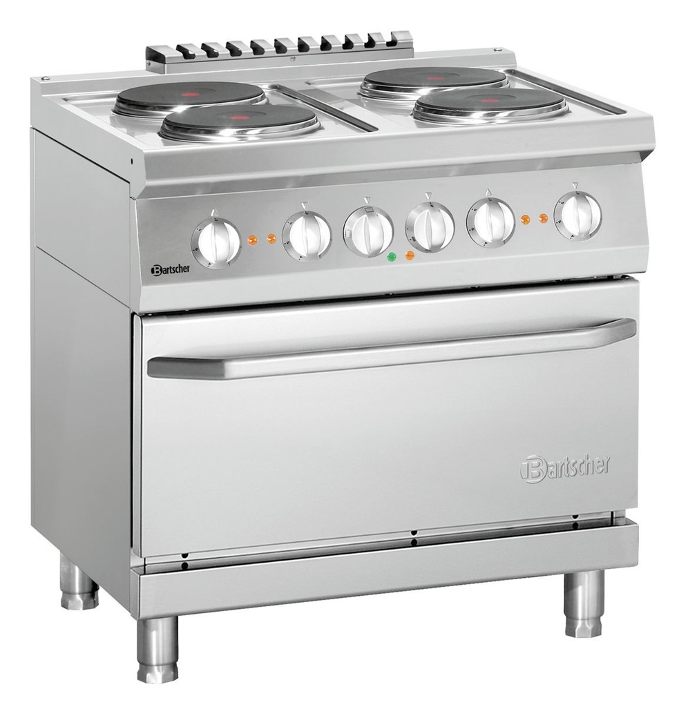 Elektroherd 700, B800, 4PL, EBO Gastronorm 2/1 GN