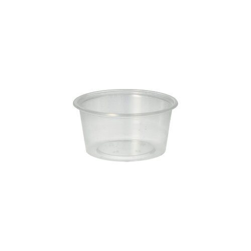 Dressingbecher, PP rund 80 ml Ø 7,1 cm · 3,5 cm transparent
