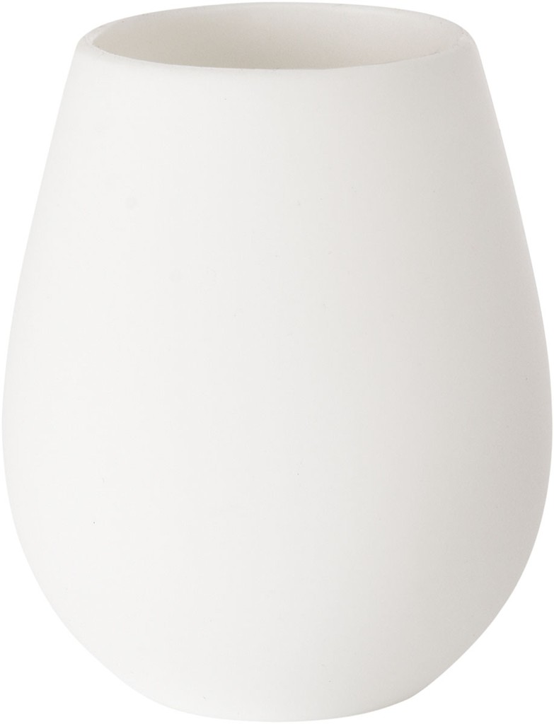 Kerzenhalter Tropical 103 x 85 mm, Silikon, weiß