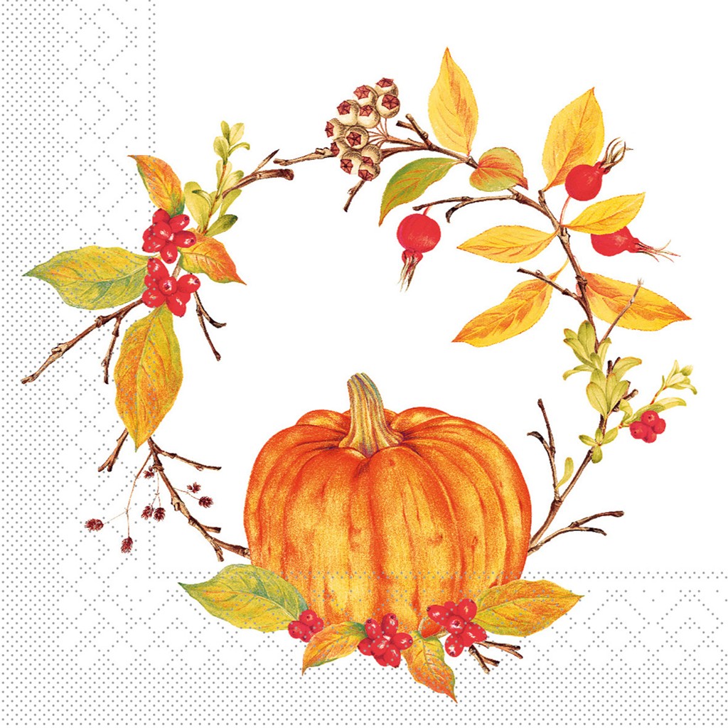 Tissue 3-lg Serviette Kristina 33 x 33 cm 1/4 Falz