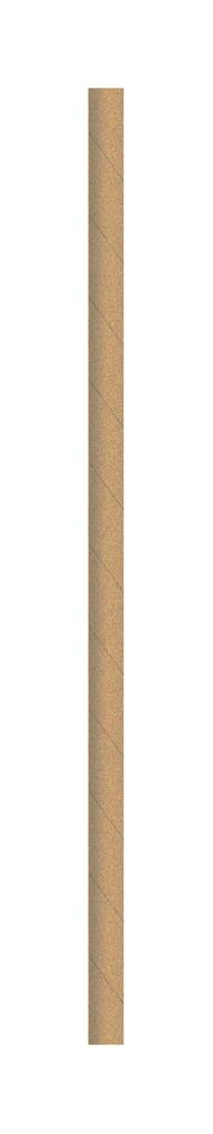 Papier  Papiertrinkhalm  Basic naturbrau Ø 6 mm / 200 mm