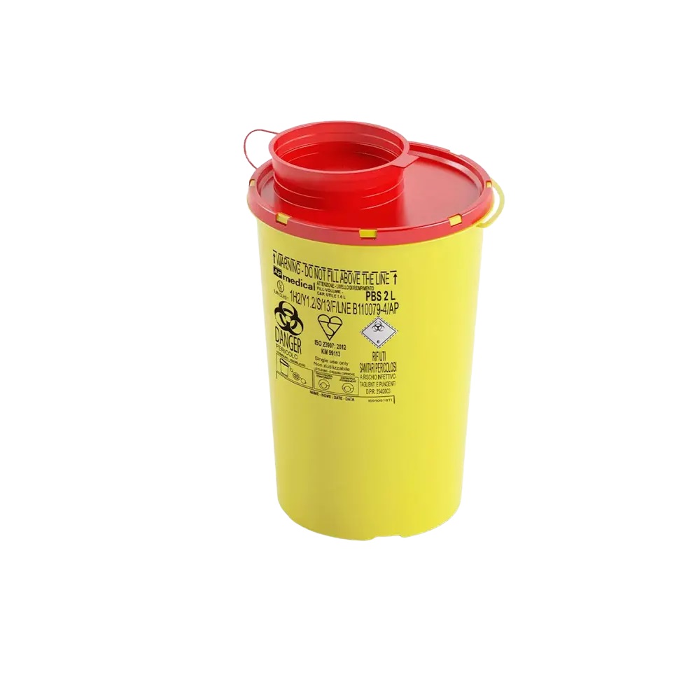CP Kanülen-Entsorgungsbox, gelb 2 Liter