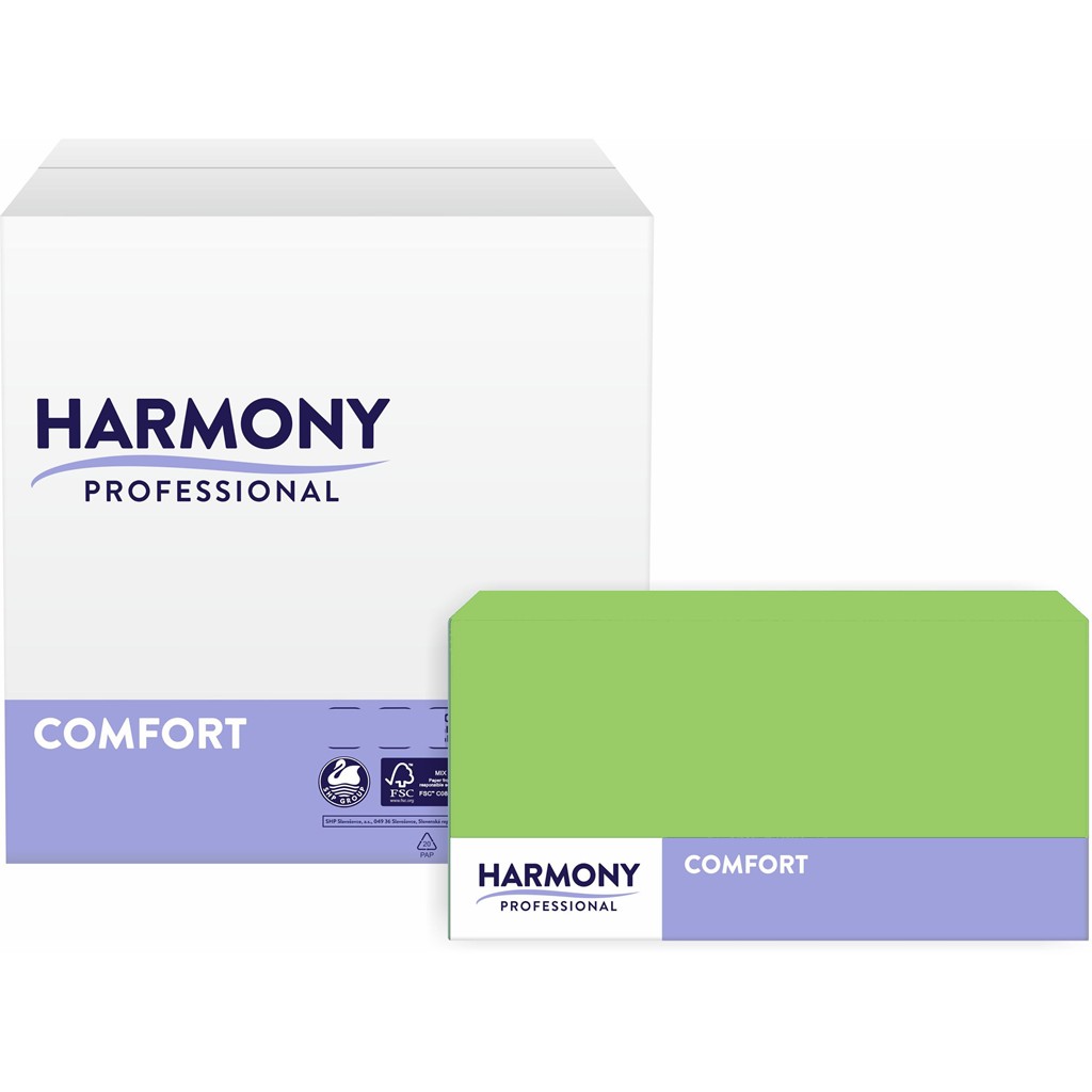 Servietten Harmony 3-lg kiwi 40x40cm 1/4 Falzung