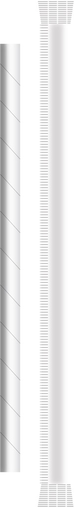 Papier  Papiertrinkhalm  weiß gehüllt Ø 8 mm / 230 mm