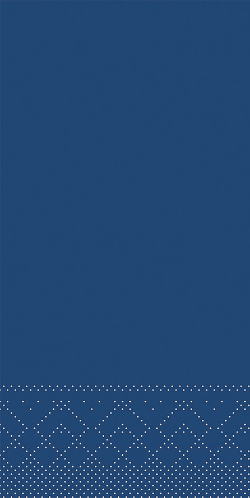 Tissue Serviette Basic blau 40 x 40 cm 1/8 Falz 3-lg.