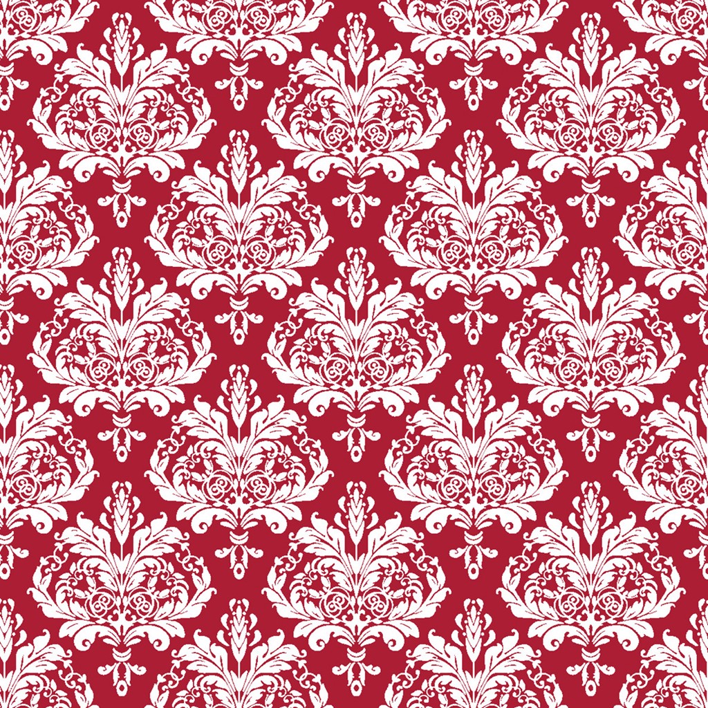 Linclass Serviette Casper bordeaux 40 x 40 cm 1/4 Falz