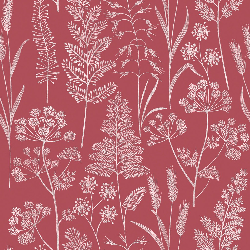 Linclass Serviette Benjamin bordeaux 40 x 40 cm 1/4 Falz