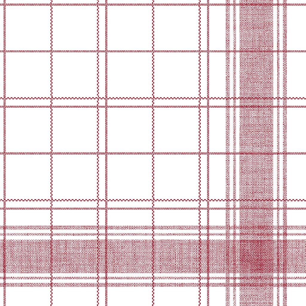 Linclass Serviette Nadeem bordeaux 48 x 48 cm 1/4 Falz