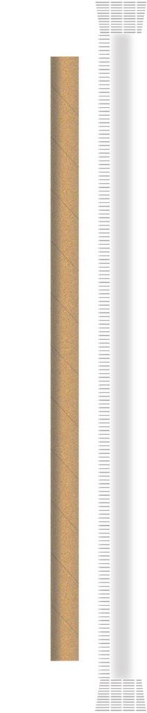 Papier  Papiertrinkhalm  naturbraun gehü Ø 8 mm / 230 mm