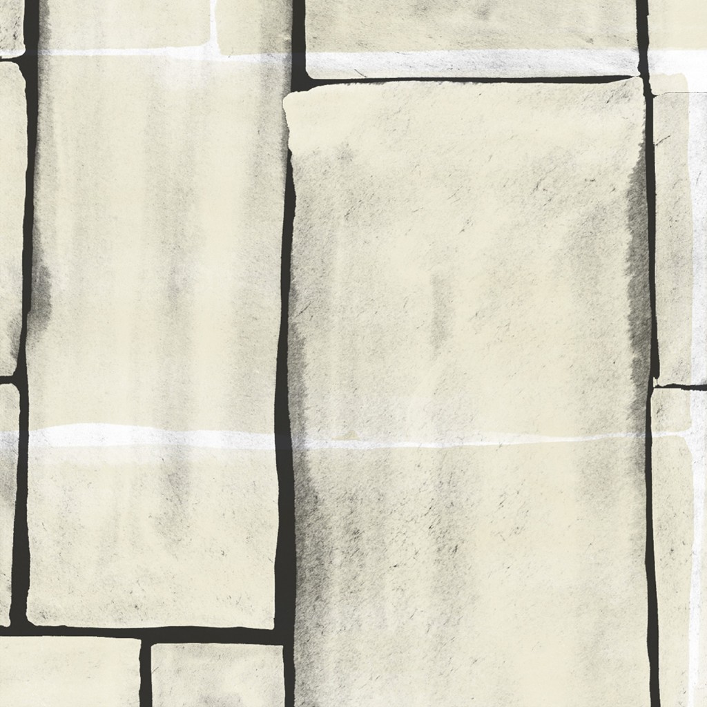 Linclass Serviette Theo pebble stone-sch 40 x 40 cm 1/4 Falz