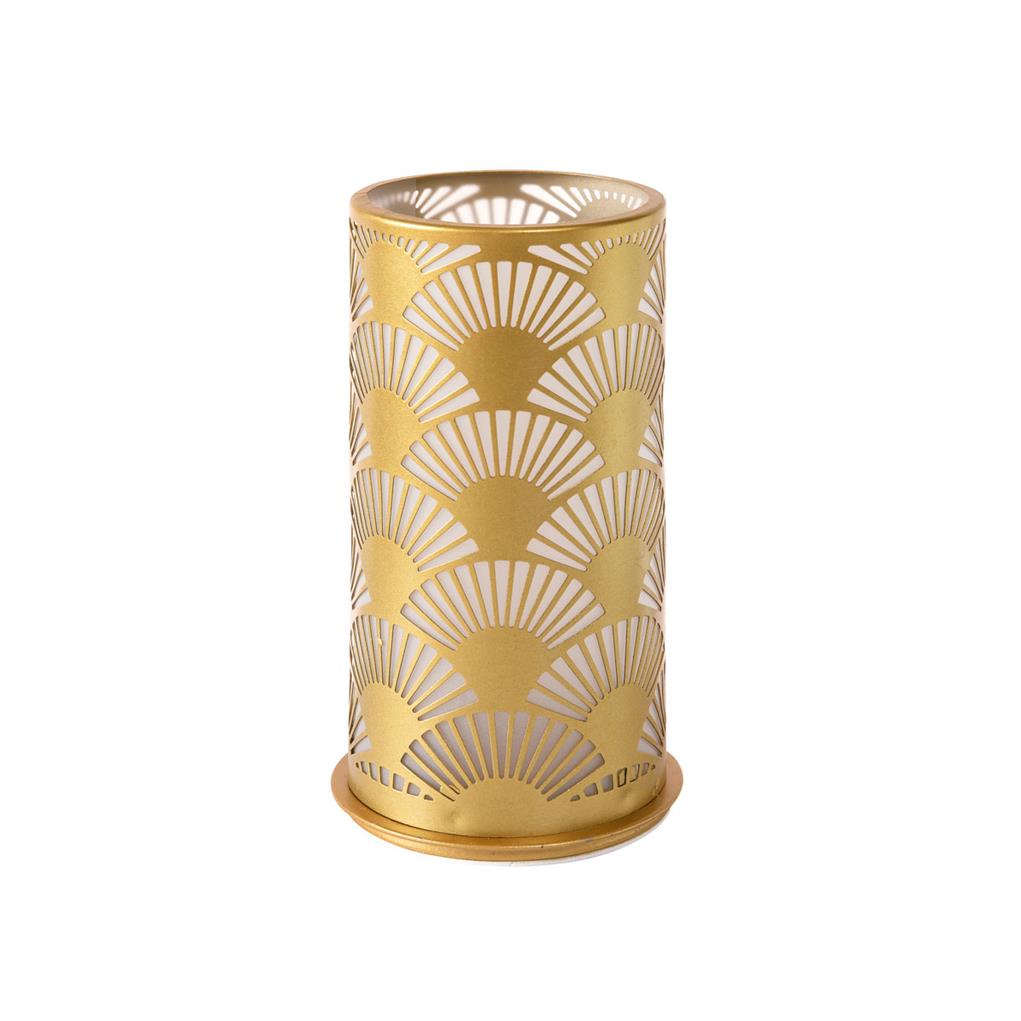 Kerzenhalter Peacock 140 x 75 mm, gold, Metall Kerzenhalter Peacock 140 x 75 mm, gold, Metall