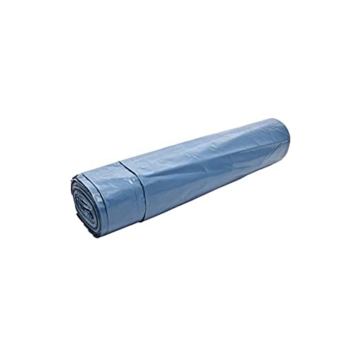 LDPE-Müllsäcke "Typ70" blau 650+550x1350, 240 Liter, 66µ