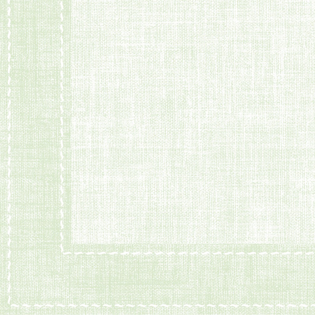 Linclass Serviette Zione salbei 40 x 40 cm 1/4 Falz