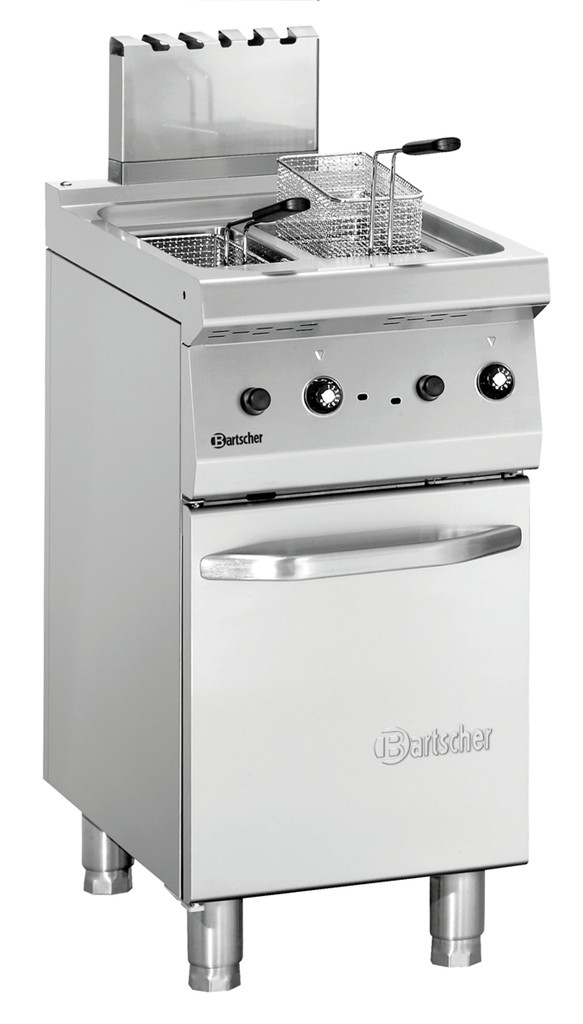 Fritteuse Gas, 700, B400, 2x7L