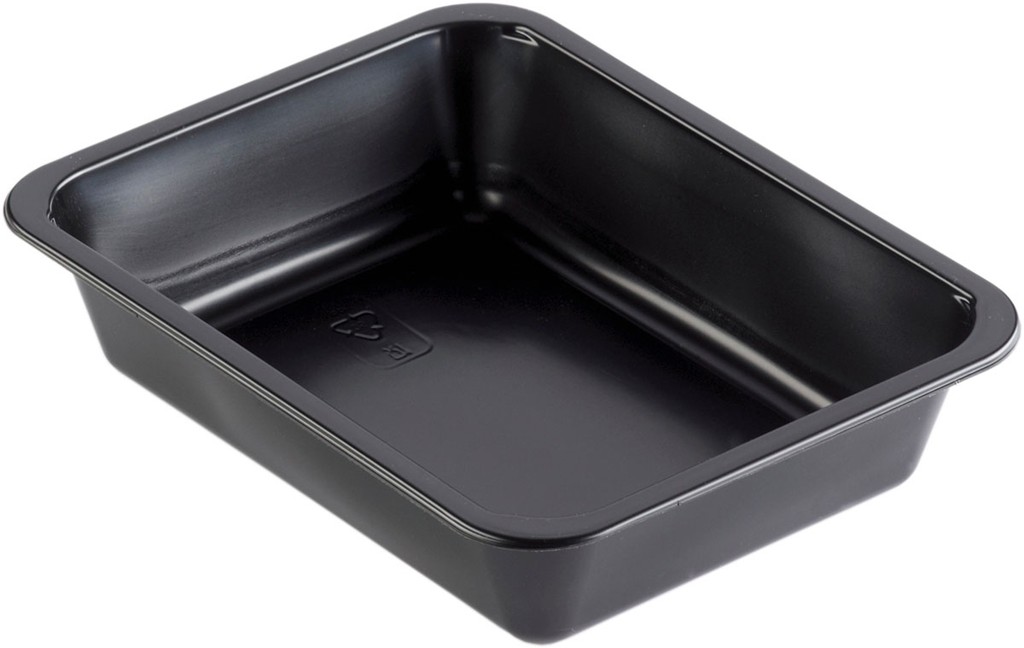 PP-Siegelschale Caterline 227 x 178 x 50 Schwarz ungeteilt
