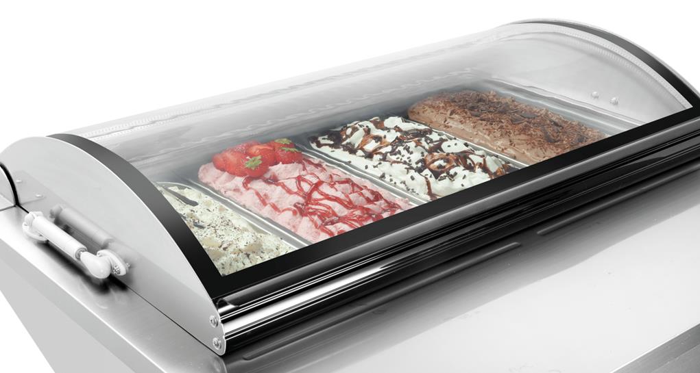 Eisvitrine 4x6,5L-R