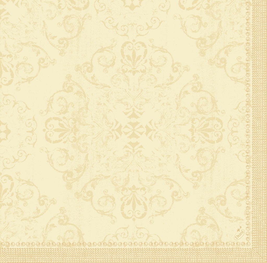 Dunilin Servietten 1/4 Falz Opulent cream, 40x40cm