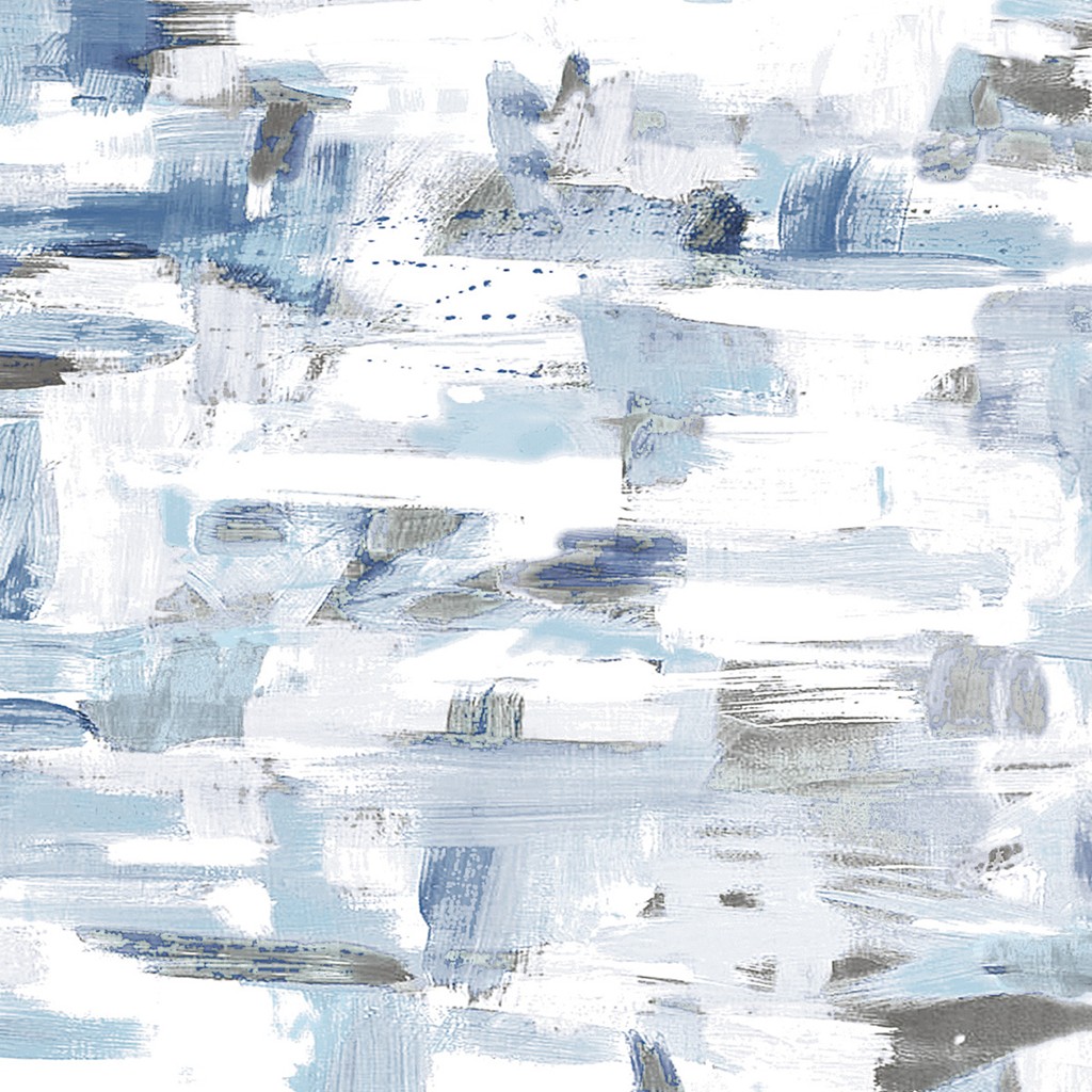 Linclass Serviette Pablo blau 40 x 40 cm 1/4 Falz