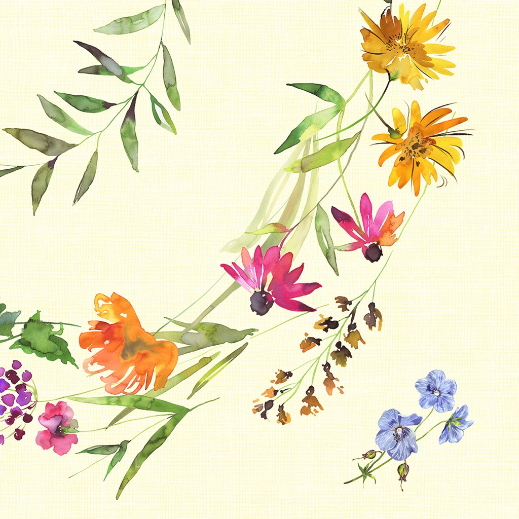 Linclass Serviette Molly 40 x 40 cm 1/4 Falz