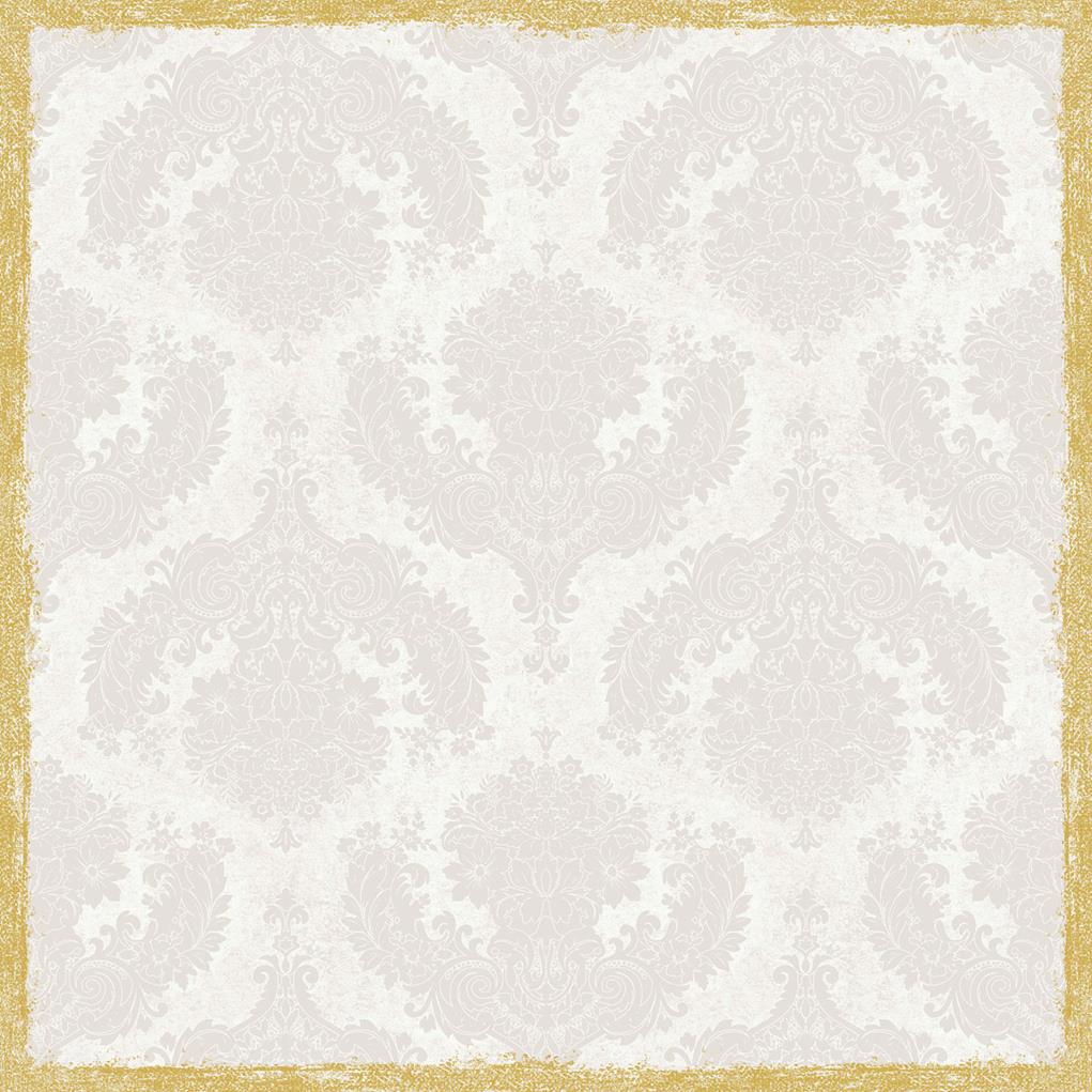 Mitteldecken Dunicel Royal white, 84 x 84cm
