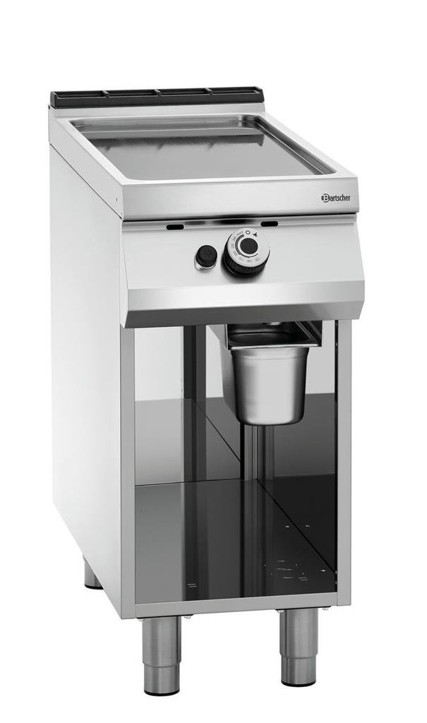 Gas-Griddleplatte, glatt, OU Breite Bratfläche 355  mm Gas-Griddleplatte, glatt, OU Breite Bratfläche 355  mm