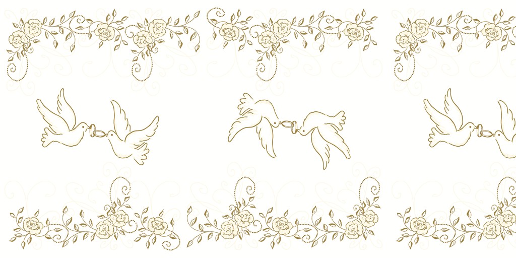 Linclass Tischläufer Hochzeit 40 cm x 24 m