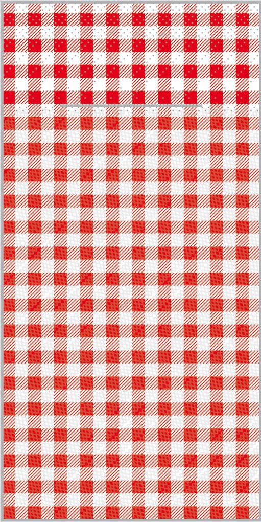 Tissue-Deluxe-Pocket-Napkins Robin rot 40 x 40 cm 1/8 Falz Tissue-Deluxe-Pocket-Napkins Robin rot 40 x 40 cm 1/8 Falz