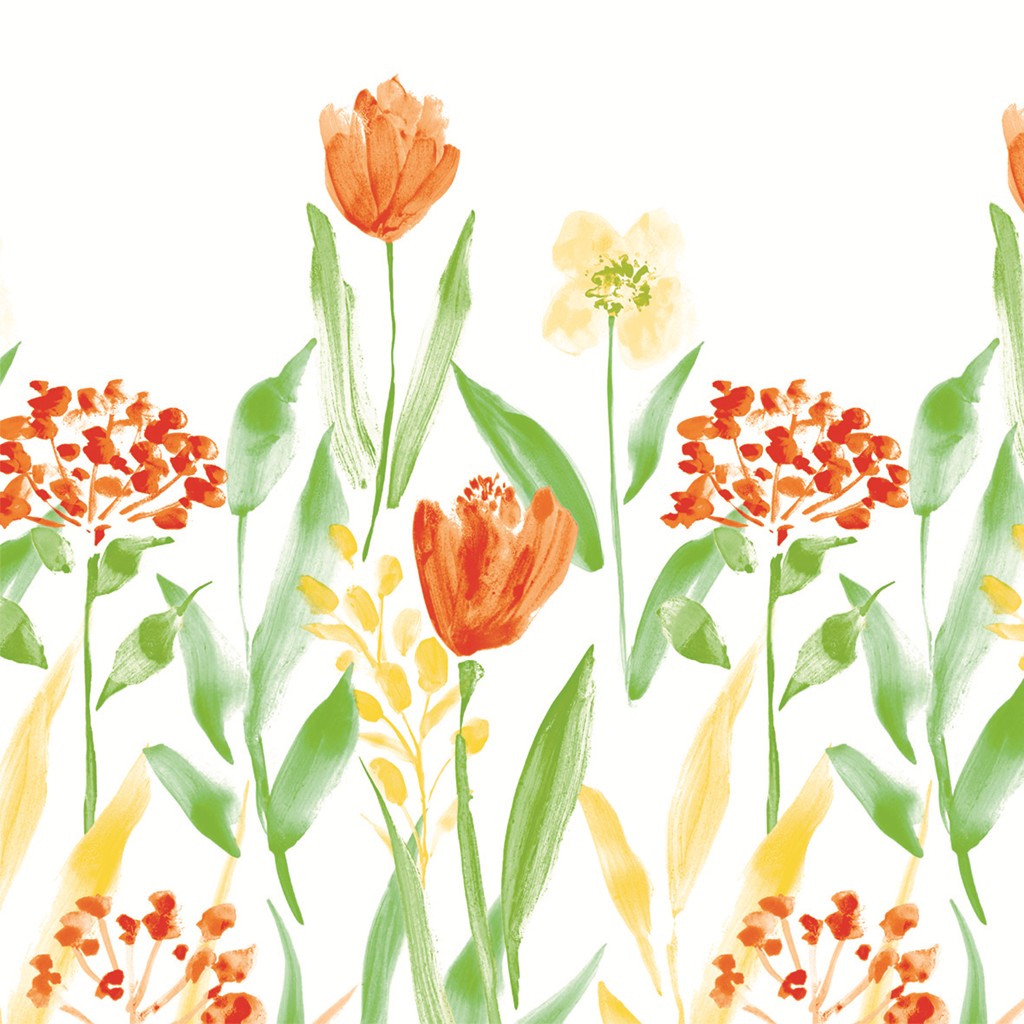 Linclass Serviette Selma (Herbst 40 x 40 cm 1/4 Falz