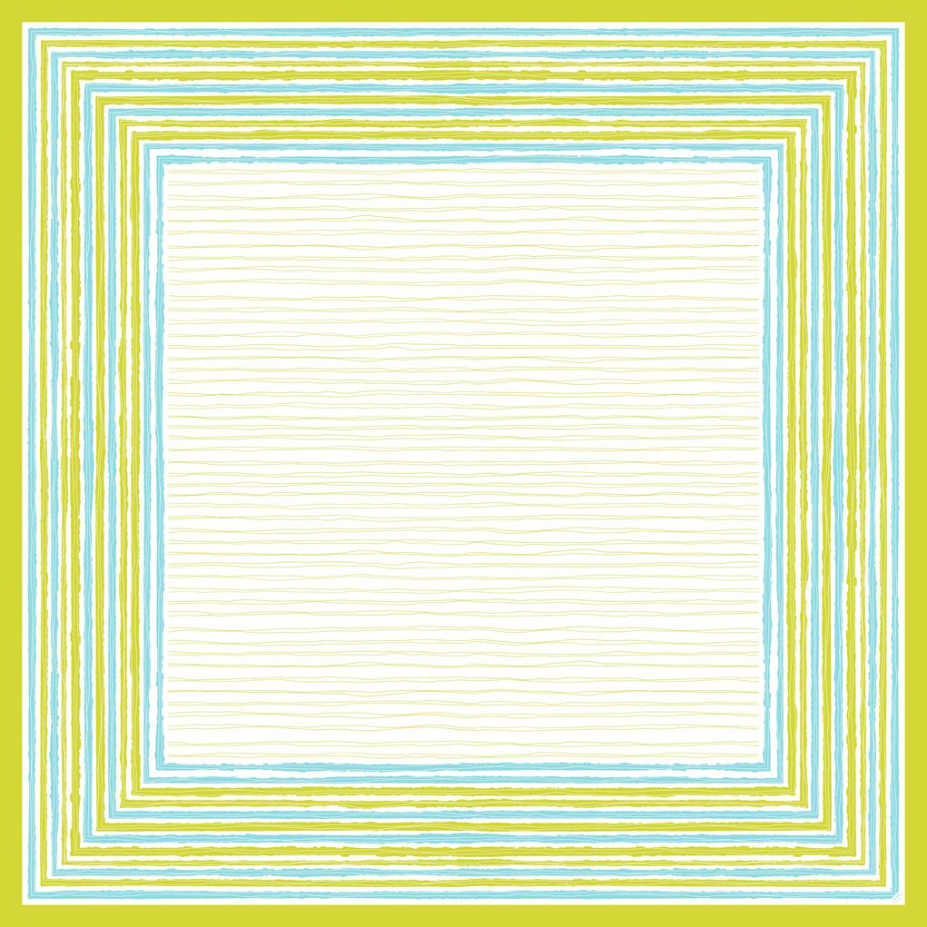 Mitteldecken Dunicel Elise Stripes, 84 x 84cm