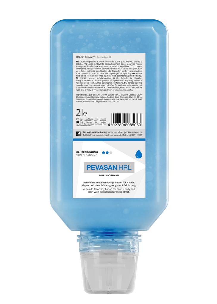 Hautreinigung "Pevasan HRL" 2L Softflasc Hautreinigung "Pevasan HRL" 2L Softflasc