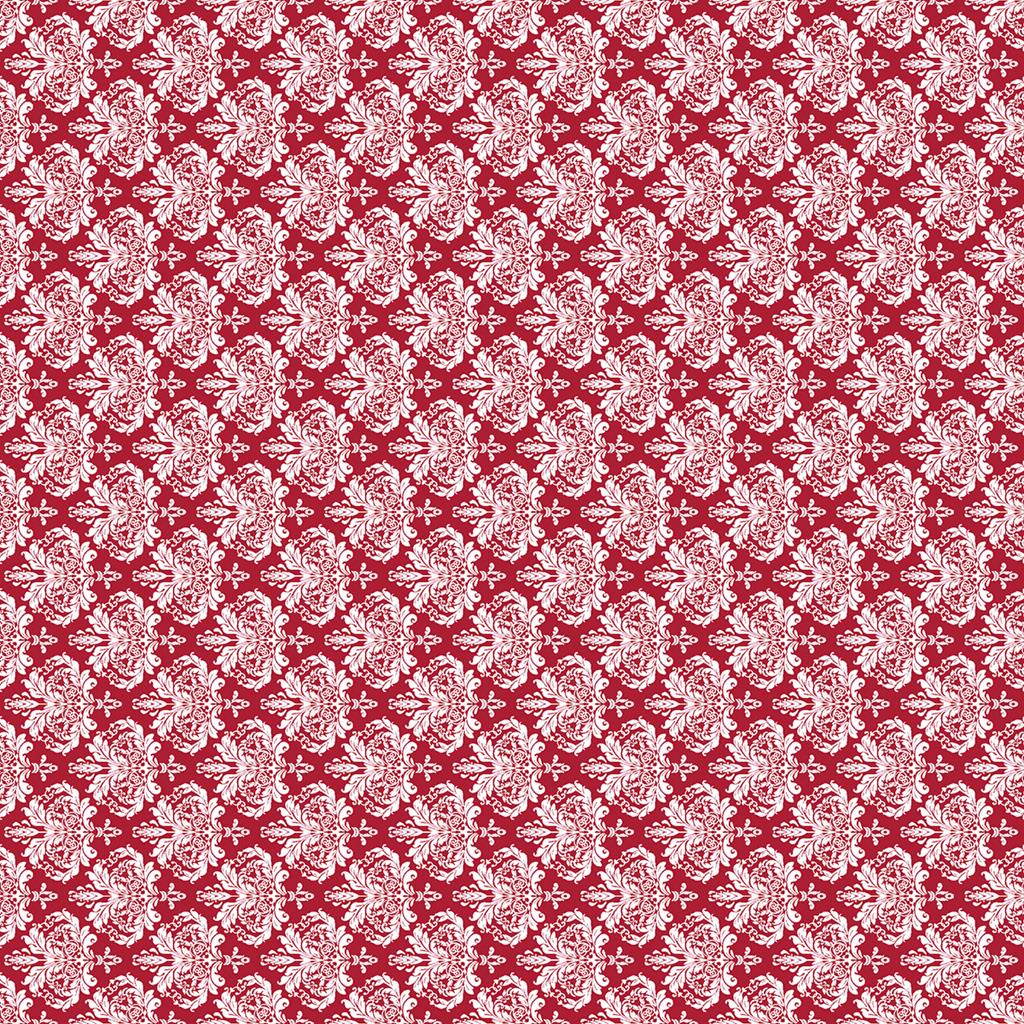 Linclass Tischdecke  Casper bordeaux 80 x 80 cm 1/8-Falz