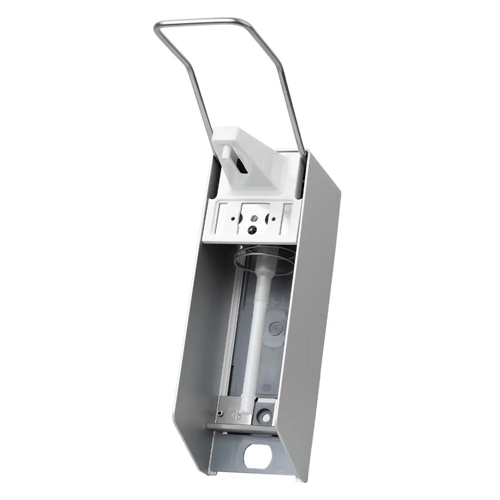 Desinfektionsmittelspender 500ml Aluminium langer Armhebel Kunststoffpump