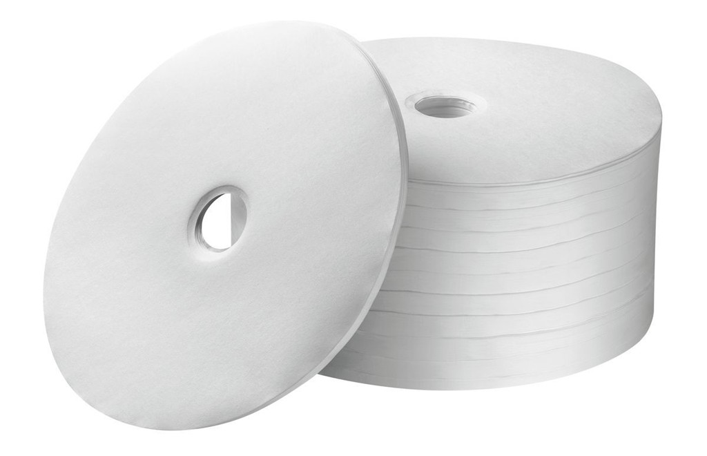 Rundfilterpapier 245mm, 1000Stk weiss