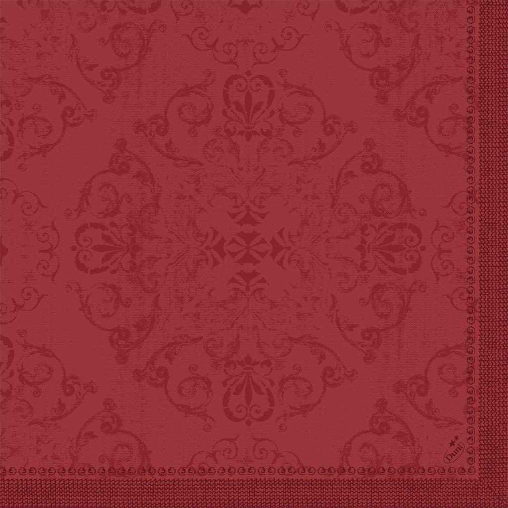 Dunilin-Servietten Opulent Bordeaux 40 x 40 cm,  1/4 Falz