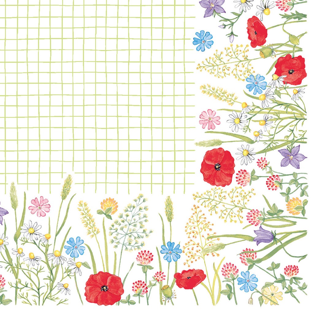 Linclass Serviette Susanne 40 x 40 cm 1/4 Falz