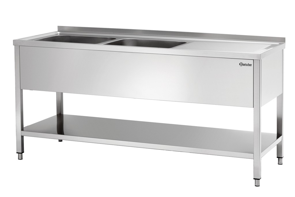 Spüle 700, B 1800, 2 Becken LI