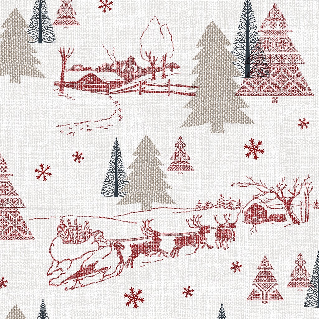 Linclass-Premium Serviette Rudi 40 x 40 cm 1/4 Falz