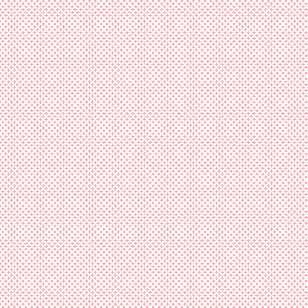 Linclass Tischdecke Clarissa rosa 80 x 80 cm 1/8-Falz