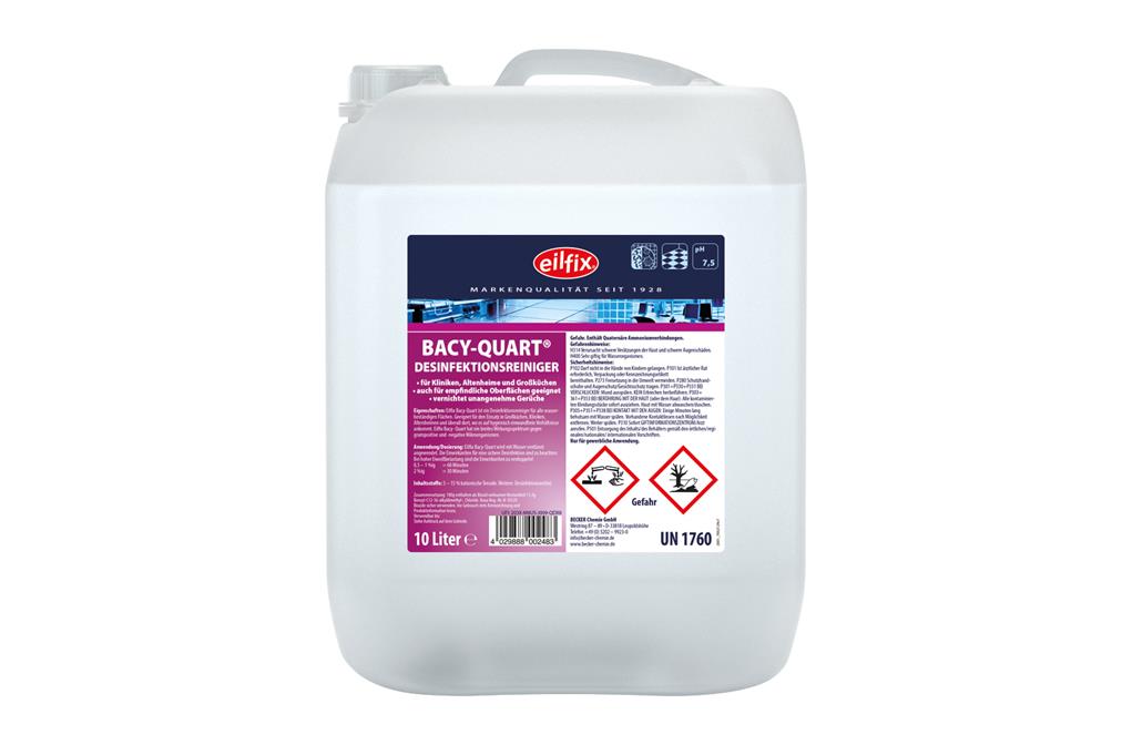 Bacy-Quart Flächendesinfektion, 10 Liter Bacy-Quart Flächendesinfektion, 10 Liter