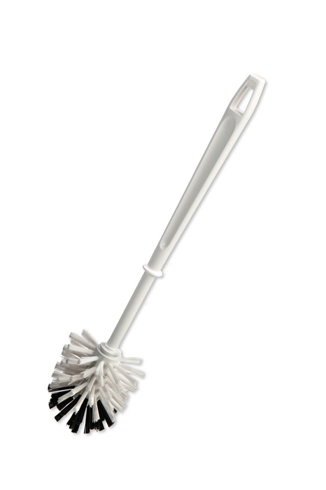 WC-Bürste PVC Rundkopf schwarze Verschleißzone