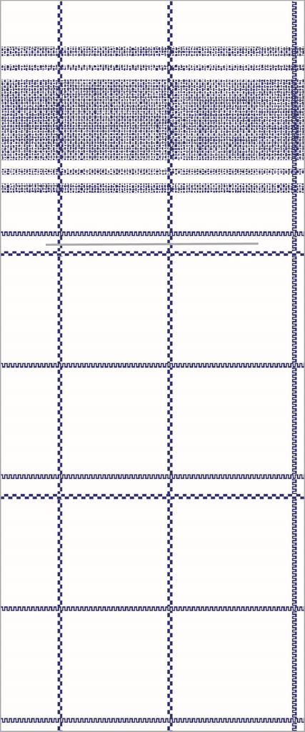 Linclass Pocket-Nap. Nadeem blau 48 x 40 cm 1/8 Falz