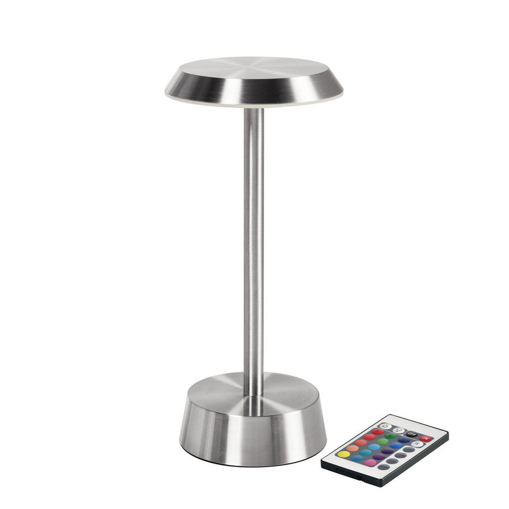 Led Lampe Nour, 26 cm x Ø 11,8 cm, silbe Nour, 26 cm x Ø 11,8 cm, silber