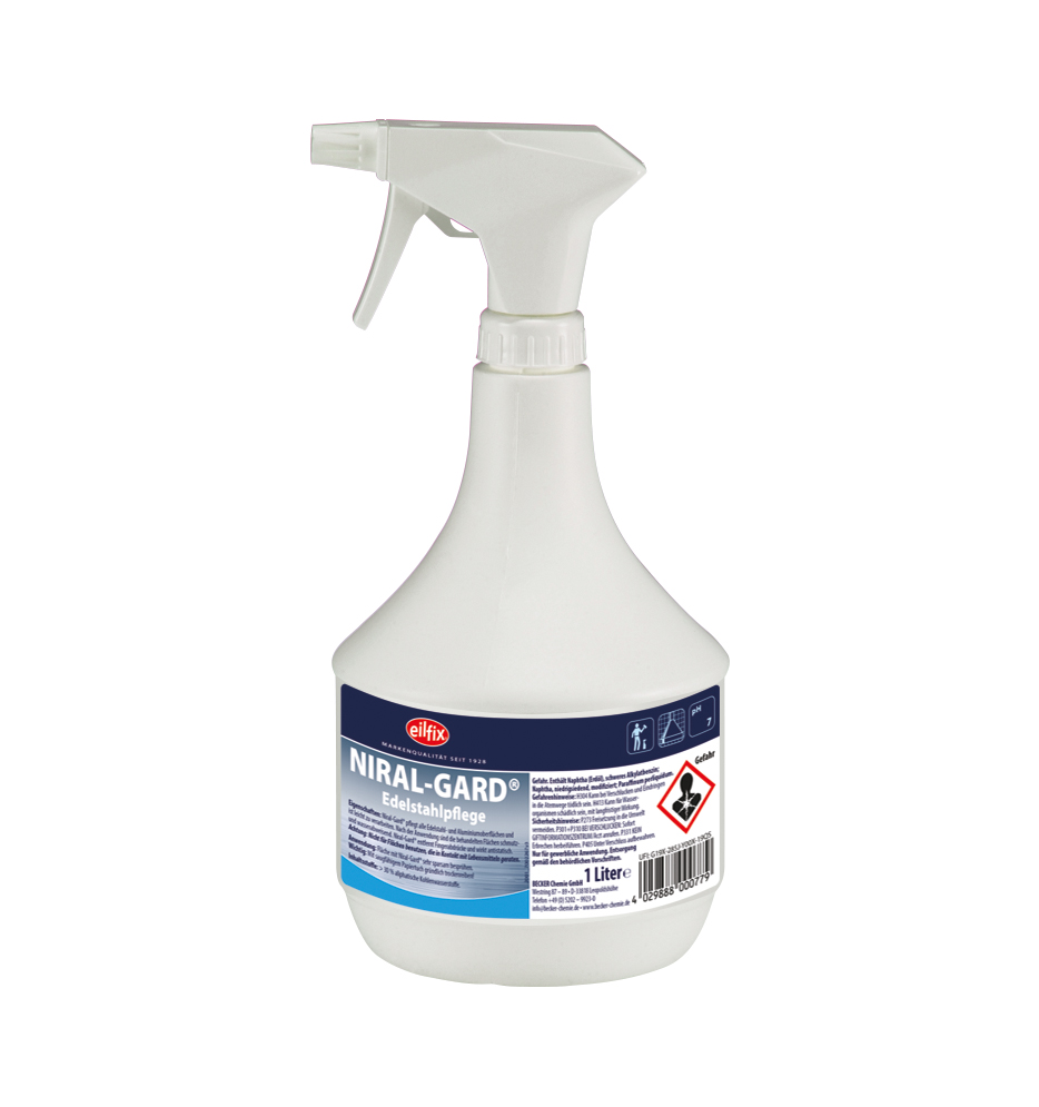 Edelstahlpflege Niral-Gard, 1000ml