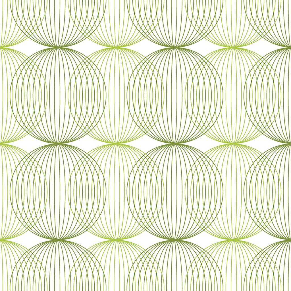 Linclass Serviette Ludo lime-oliv 40 x 40 cm 1/4 Falz