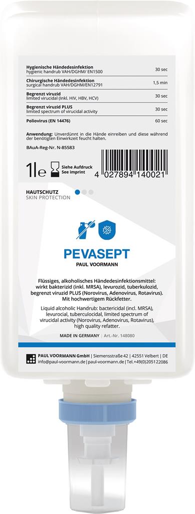 Hautschutz "Pevasept" 1L Care&Clean