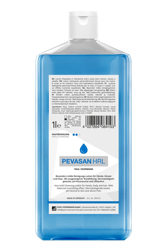 Hautreinigung "Pevasan HRL" 1L Hartflas