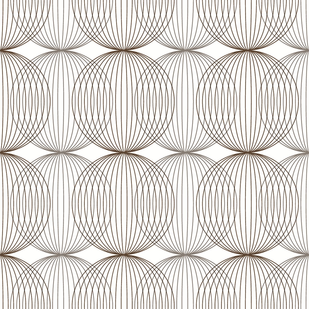 Linclass Serviette Ludo beige grey-braun 40 x 40 cm 1/4 Falz